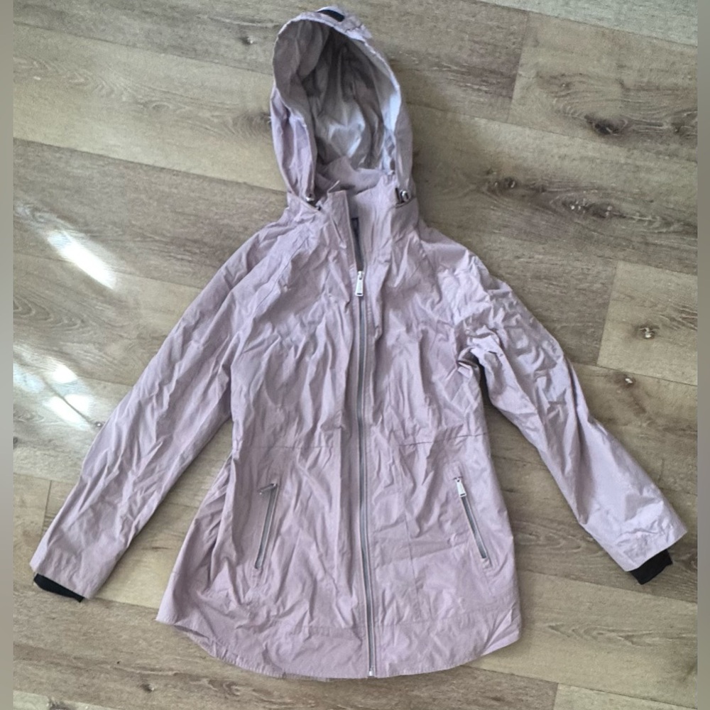 Calvin Klein Women's Blush Hooded Ski Jacket
